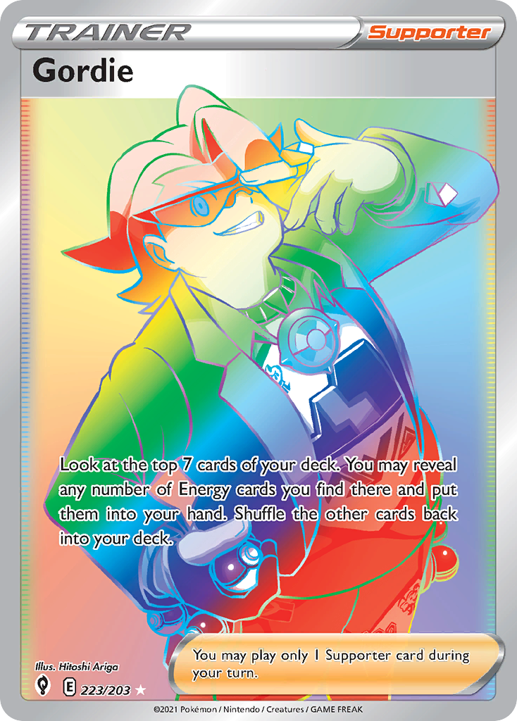 223/203 [EVS] Gordie - Rare Rainbow