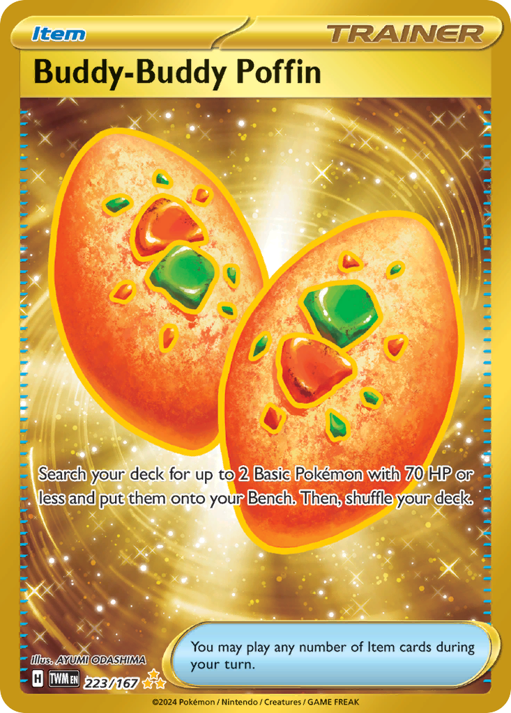 223/167 [TWM] Buddy-Buddy Poffin - Hyper Rare