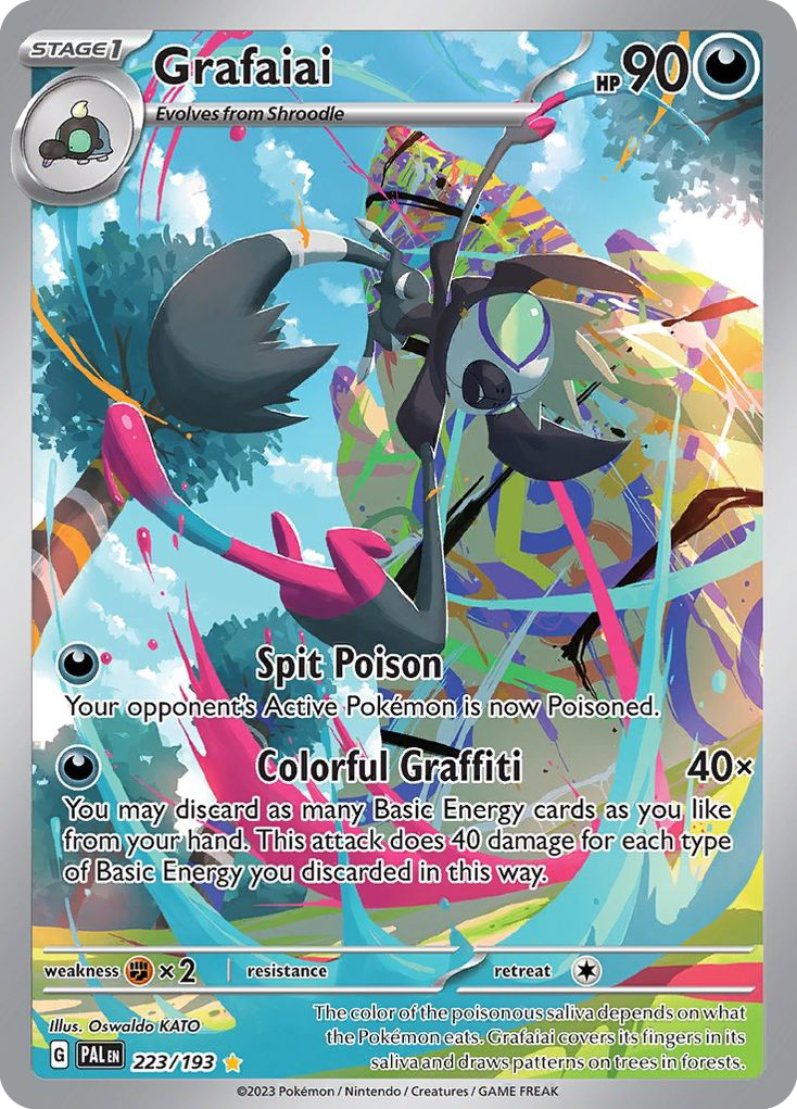 223/193 [SV2] Grafaiai - Illustration Rare