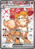 224/198 [SV1] Arcanine ex - Ultra Rare