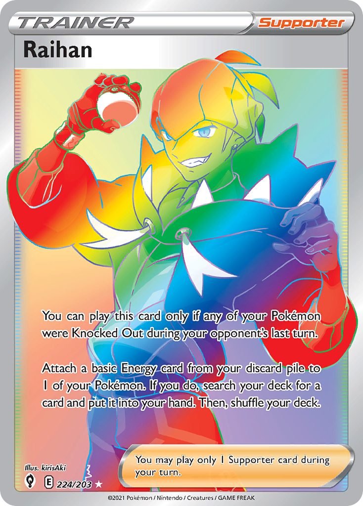 224/203 [EVS] Raihan - Rare Rainbow