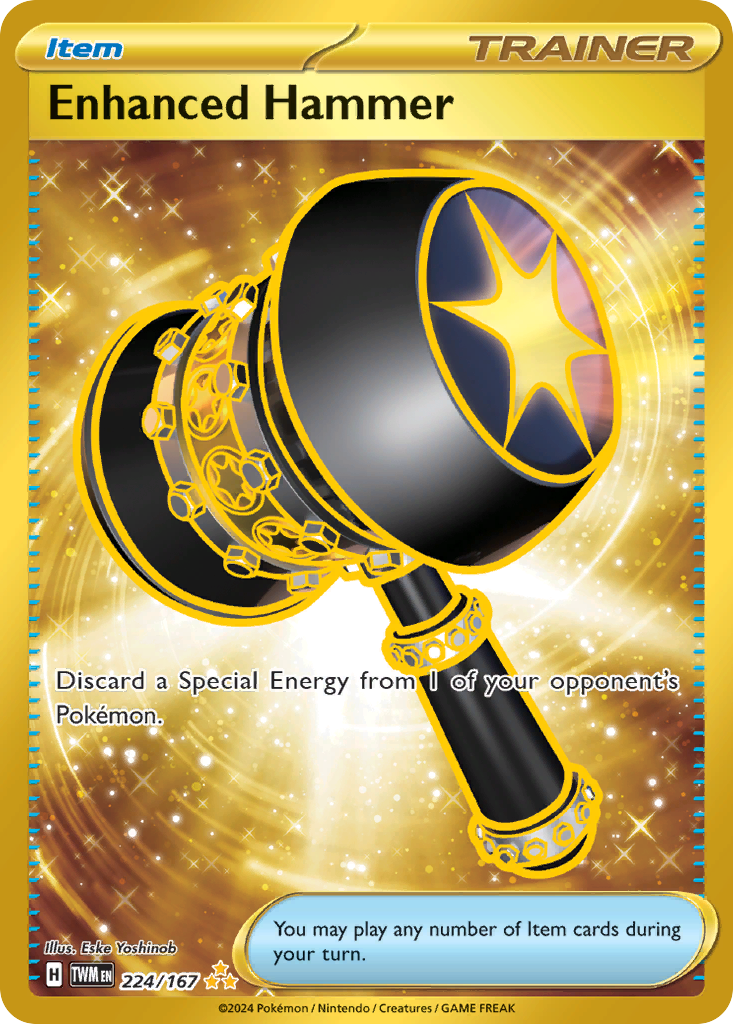 224/167 [TWM] Enhanced Hammer - Hyper Rare
