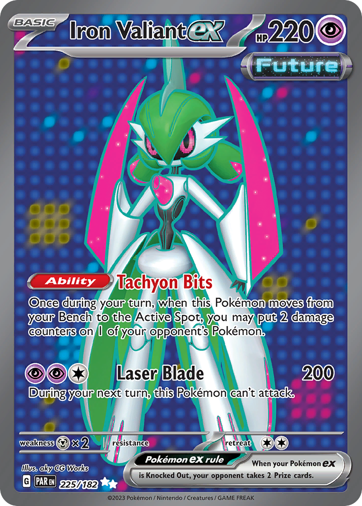225/182 [SV4] Iron Valiant ex - Ultra Rare