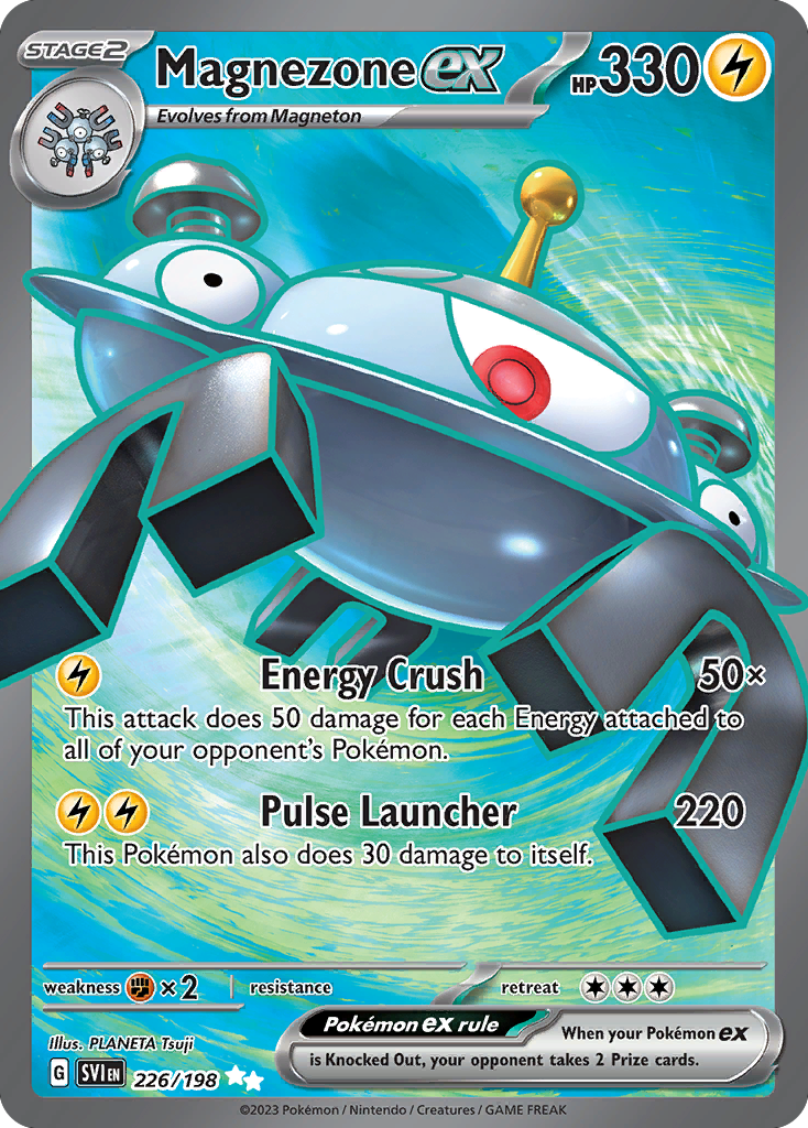 226/198 [SV1] Magnezone ex - Ultra Rare