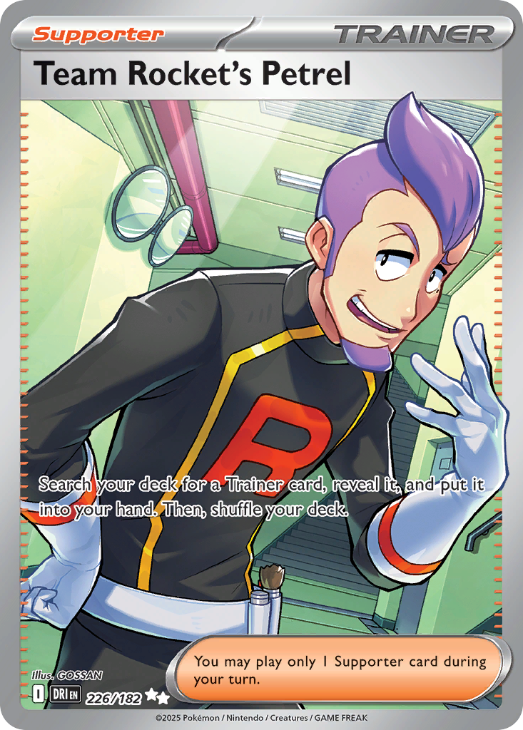 226/182 [DRI] Team Rocket's Petrel - Ultra Rare