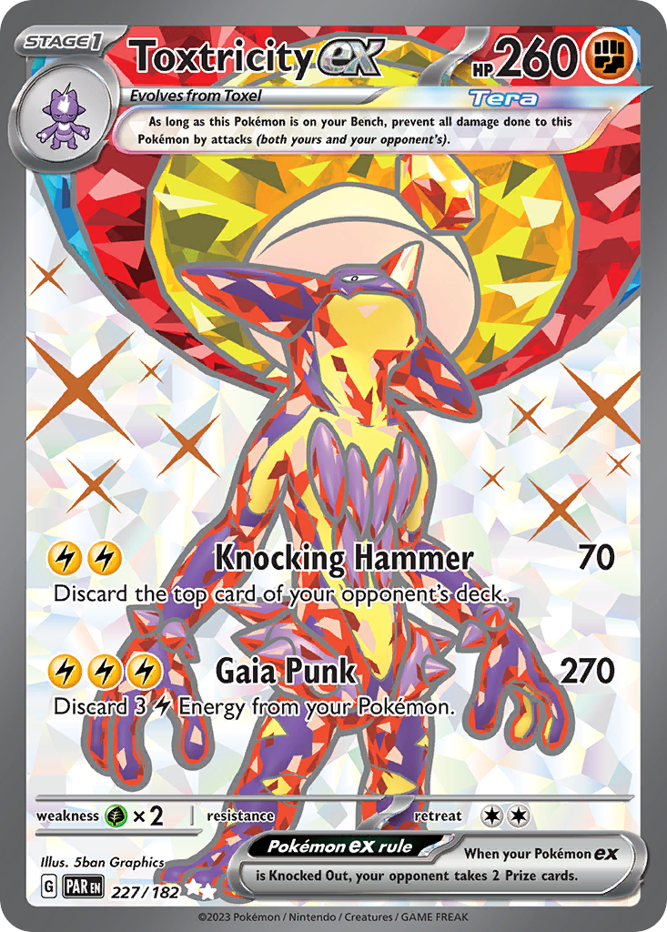 227/182 [SV4] Toxtricity ex - Ultra Rare