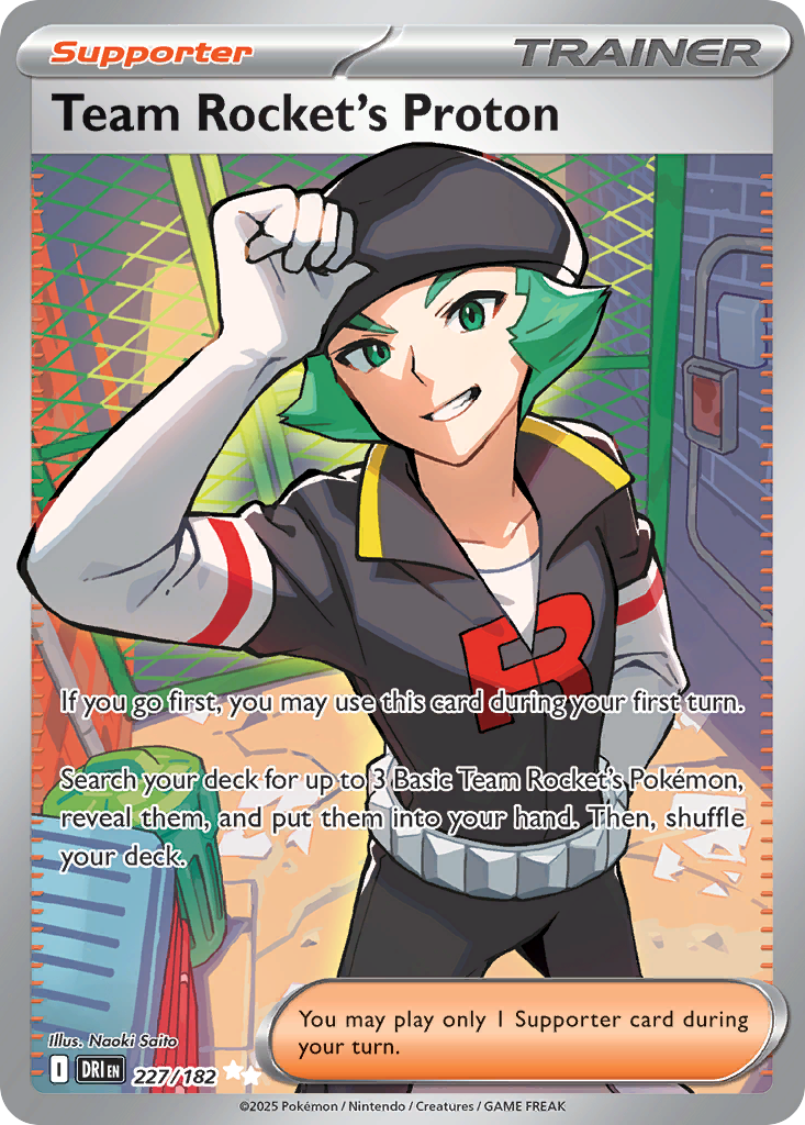 227/182 [DRI] Team Rocket's Proton - Ultra Rare