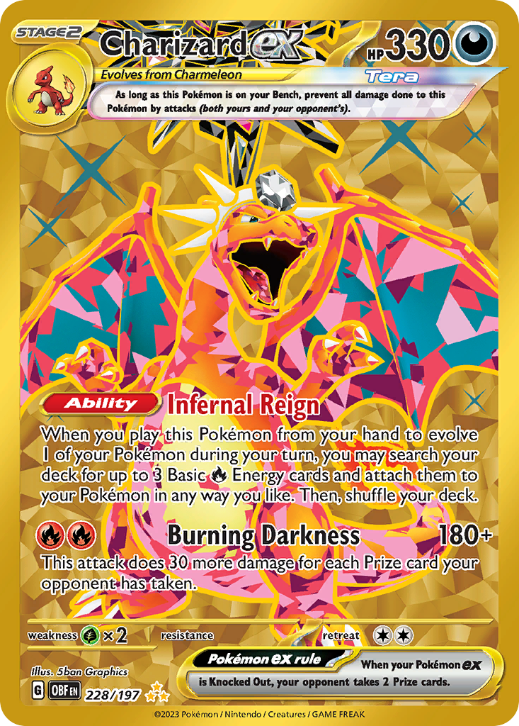 228/197 [SV3] Charizard ex - Hyper Rare