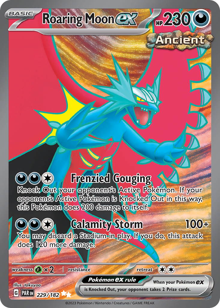 229/182 [SV4] Roaring Moon ex - Ultra Rare