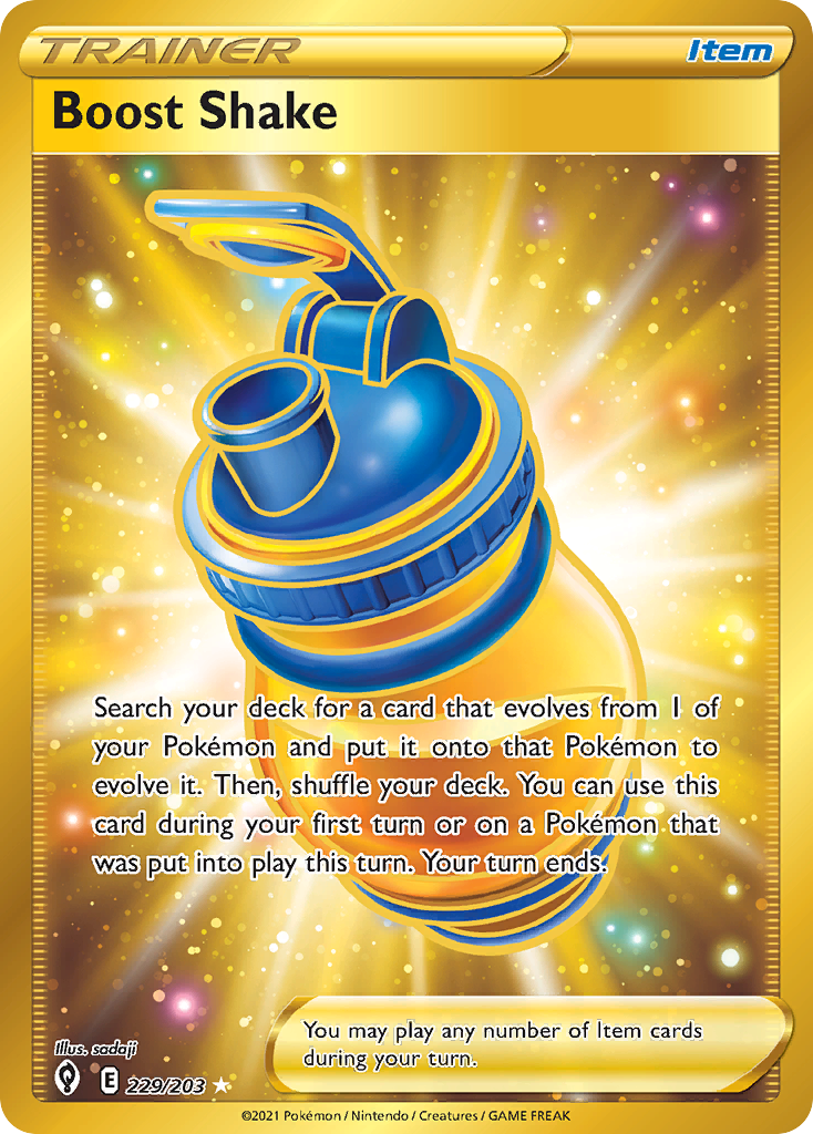 229/203 [EVS] Boost Shake - Rare Secret