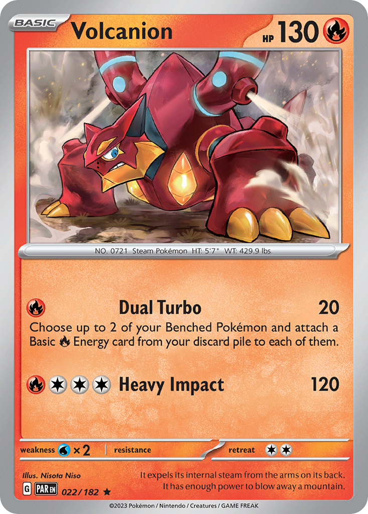 22/182 [SV4] Volcanion - Rare