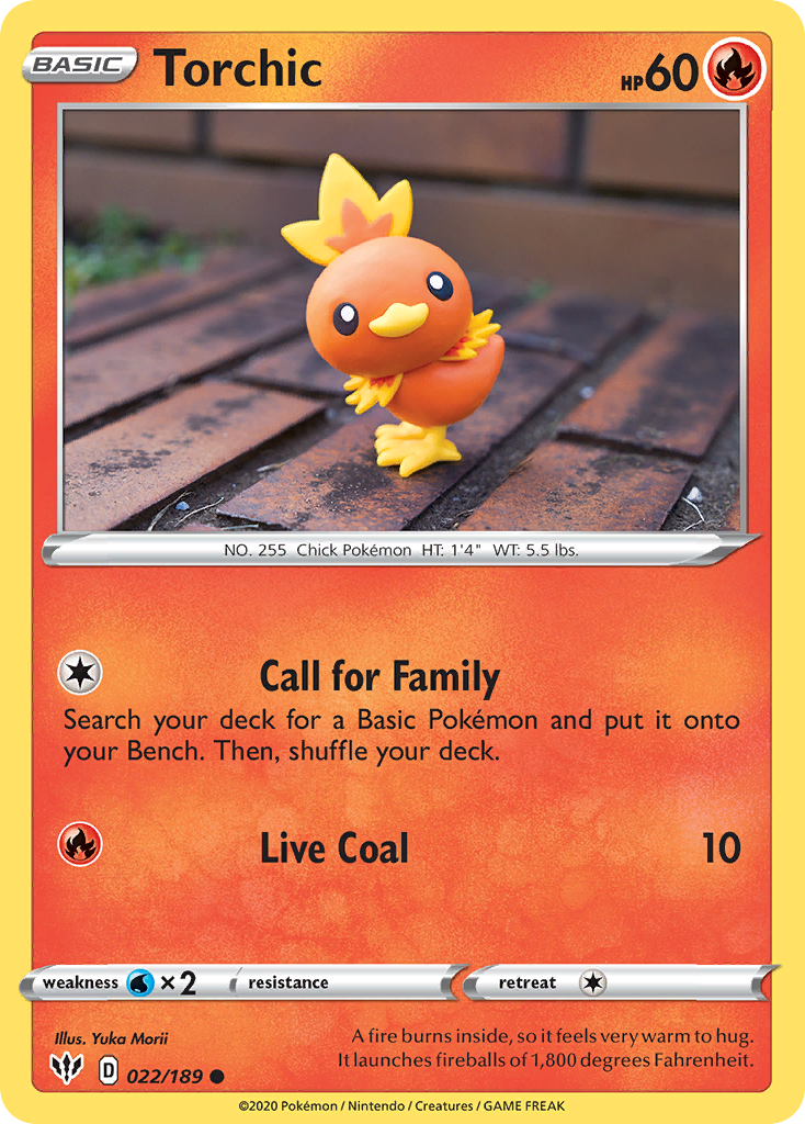 22/189 [DAA] Torchic - Common