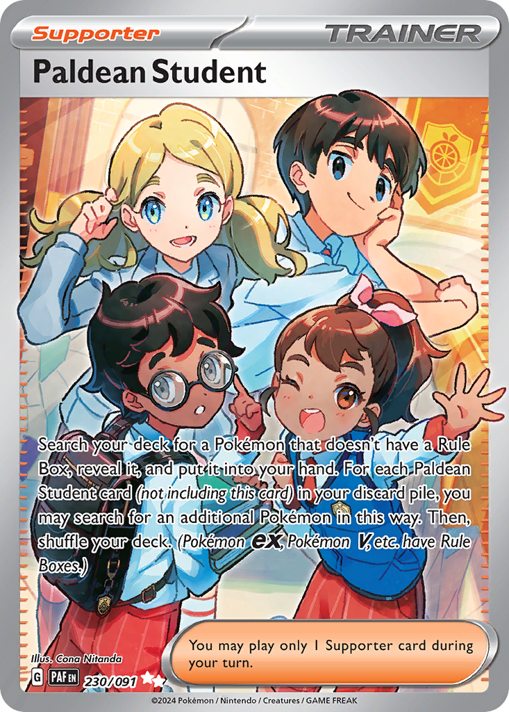 230/91 [SV4PT5] Paldean Student - Ultra Rare