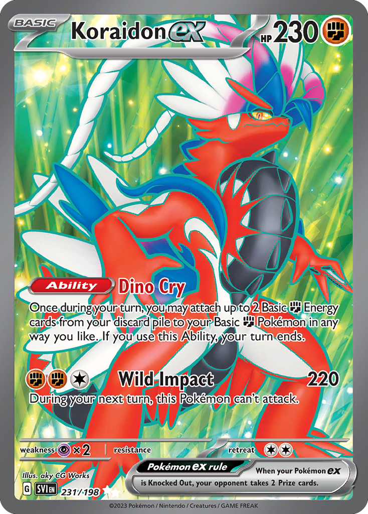 231/198 [SV1] Koraidon ex - Ultra Rare