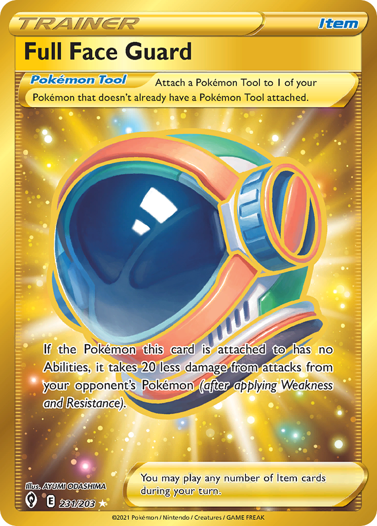 231/203 [EVS] Full Face Guard - Rare Secret