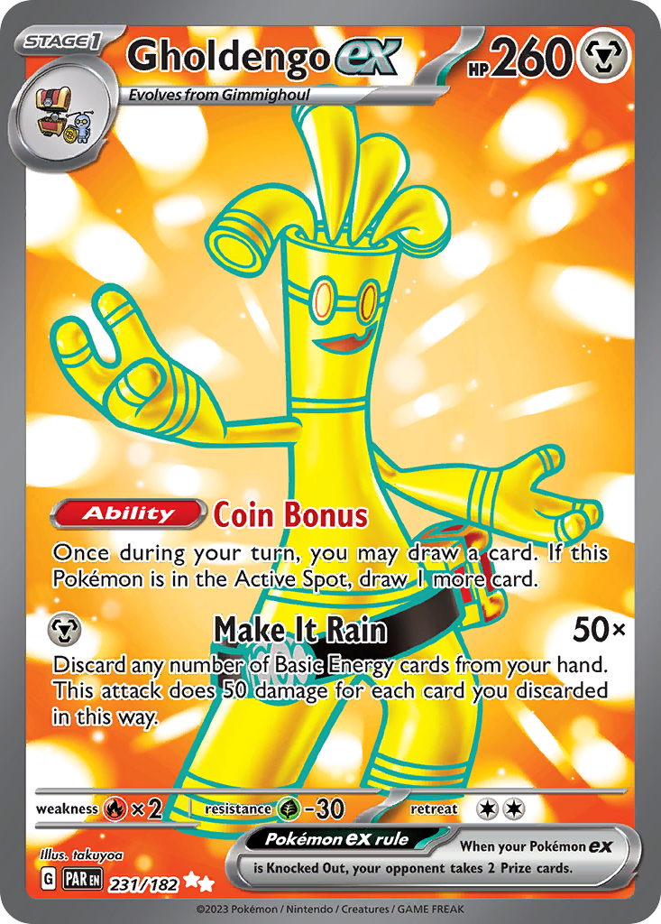 231/182 [SV4] Gholdengo ex - Ultra Rare