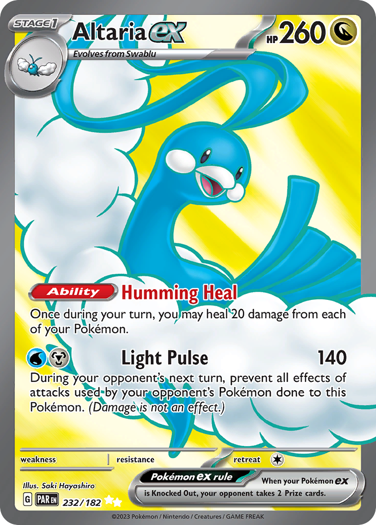 232/182 [SV4] Altaria ex - Ultra Rare