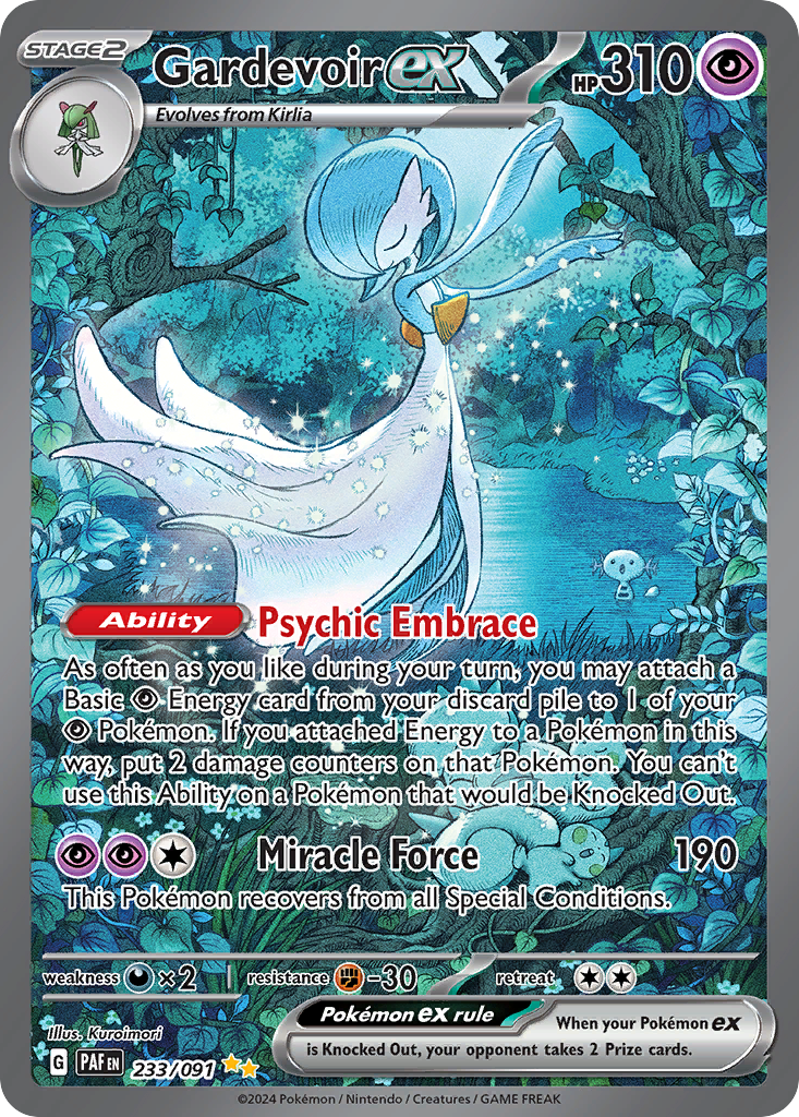 233/91 [SV4PT5] Gardevoir ex - Special Illustration Rare