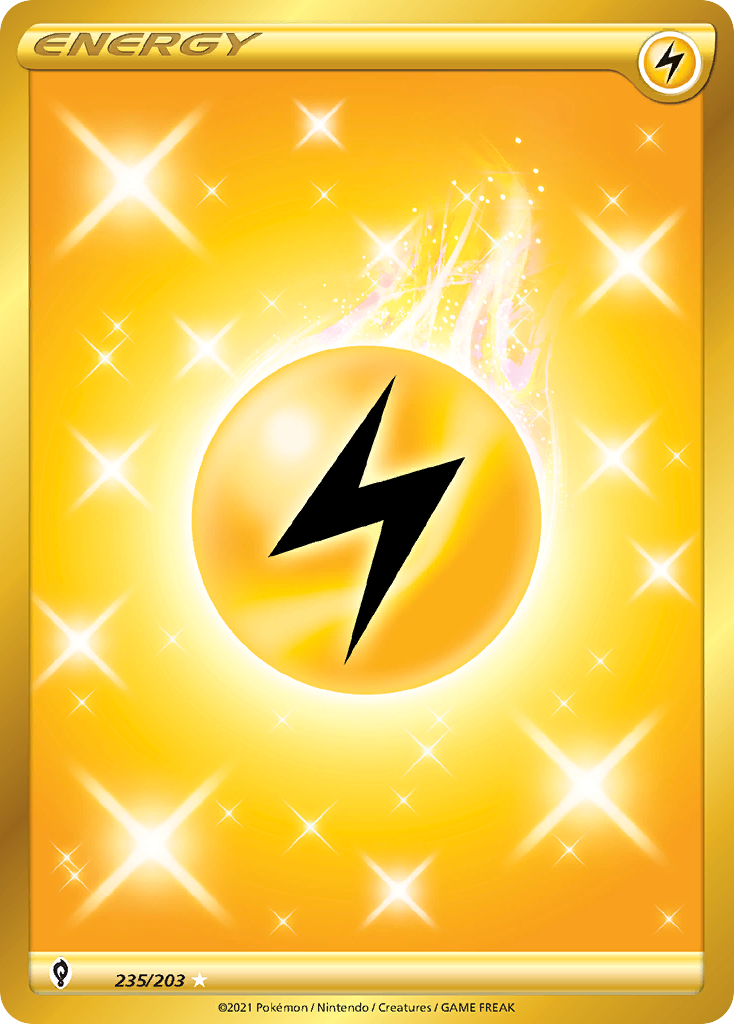 235/203 [EVS] Lightning Energy - Rare Secret