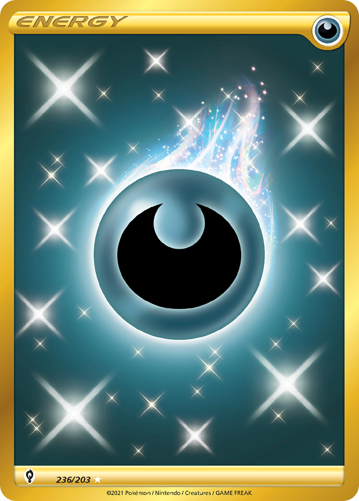 236/203 [EVS] Darkness Energy - Rare Secret
