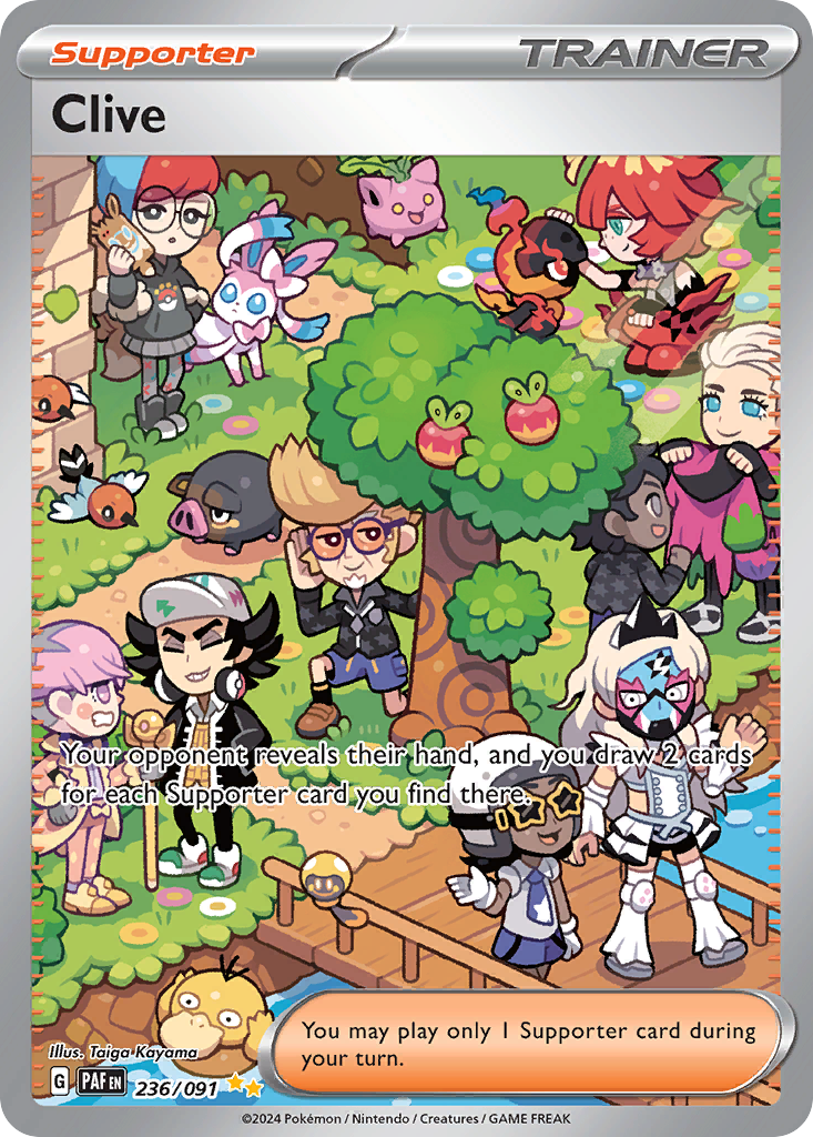 236/91 [SV4PT5] Clive - Special Illustration Rare