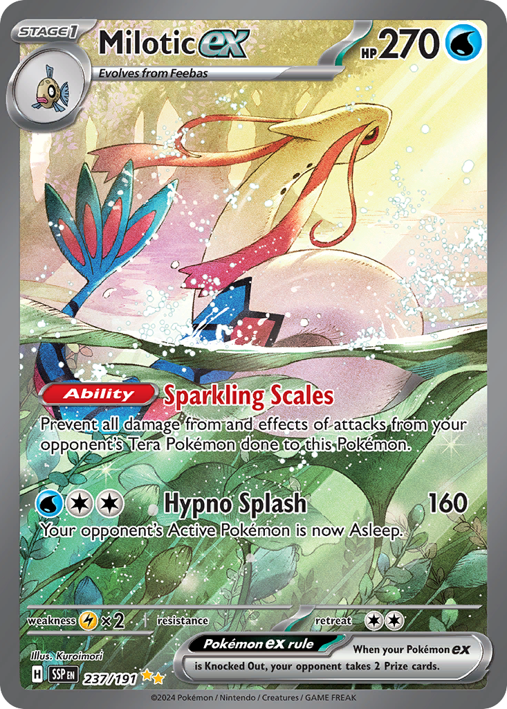 237/191 [SSP] Milotic ex - Special Illustration Rare