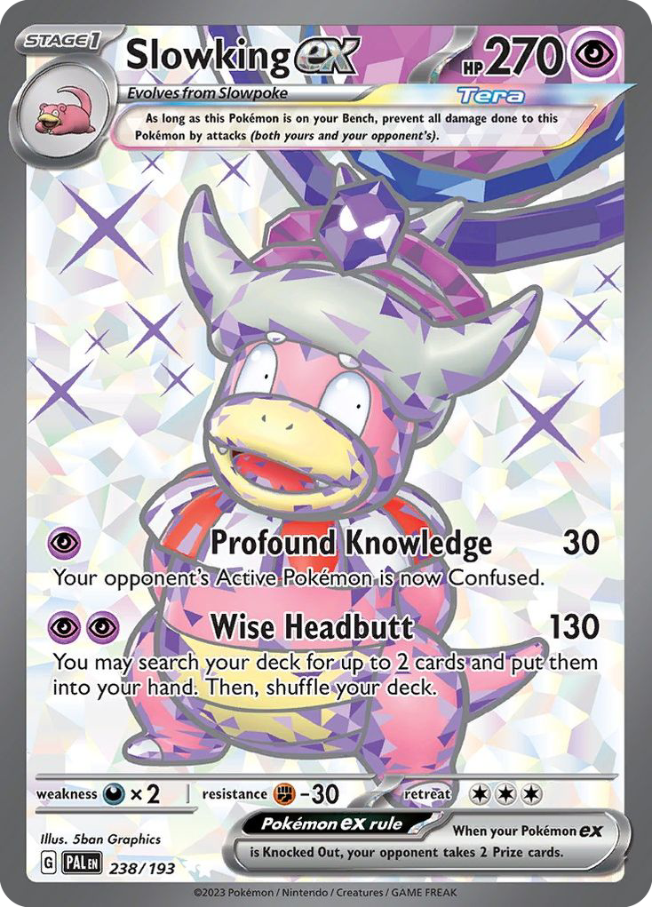 238/193 [SV2] Slowking ex - Ultra Rare