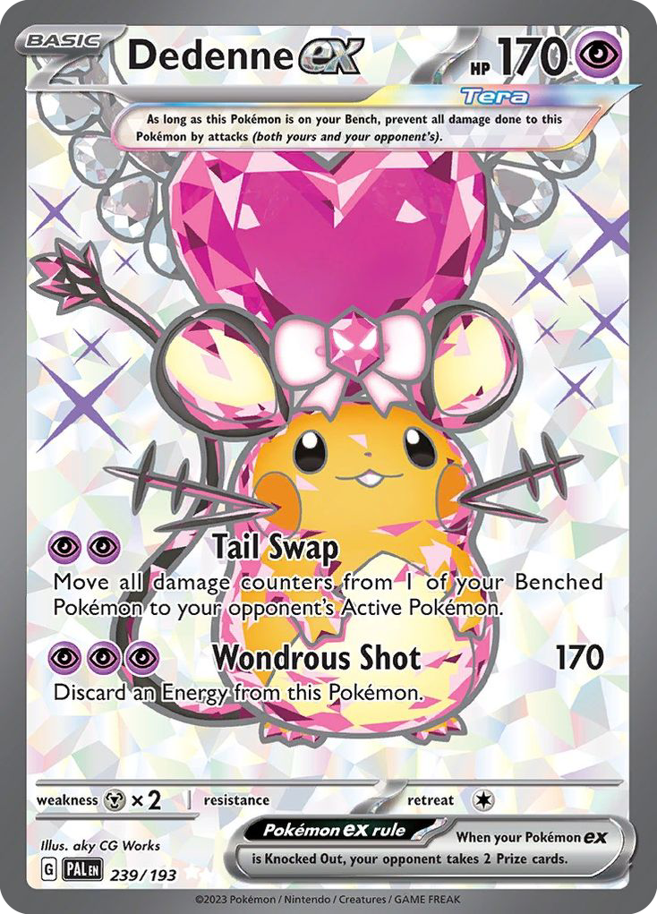 239/193 [SV2] Dedenne ex - Ultra Rare