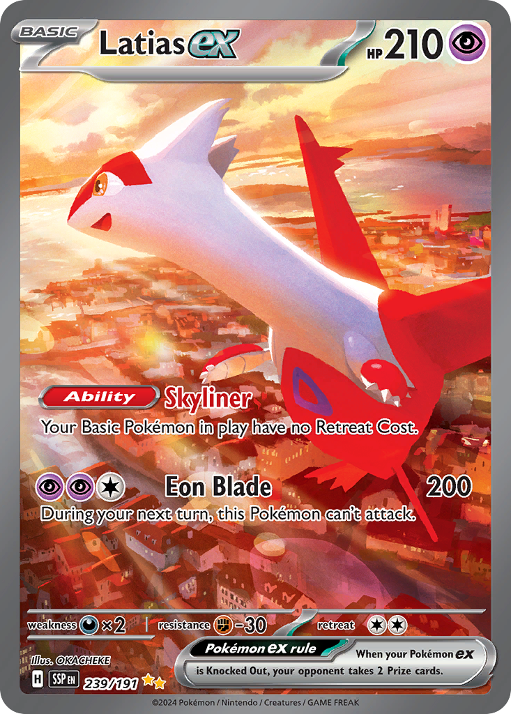 239/191 [SSP] Latias ex - Special Illustration Rare