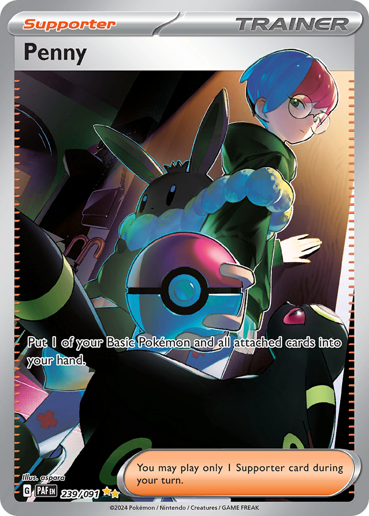 239/91 [SV4PT5] Penny - Special Illustration Rare