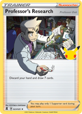 23/25 [CEL] Professor's Research (Professor Oak) - Rare Holo