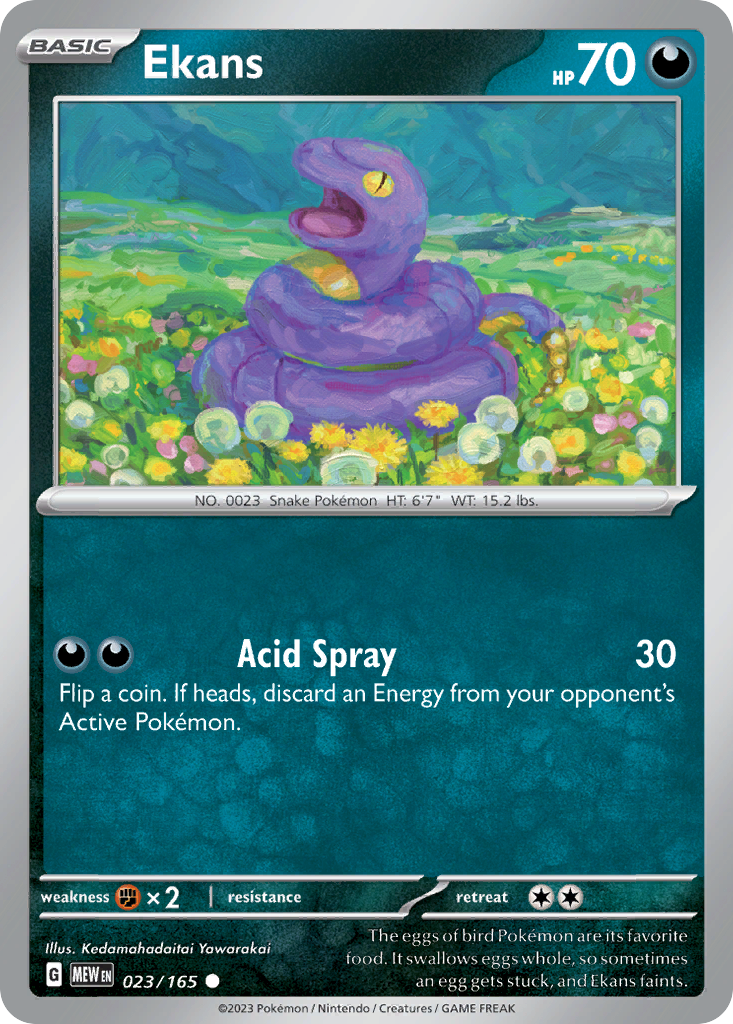 23/165 [SV3PT5] Ekans - Common