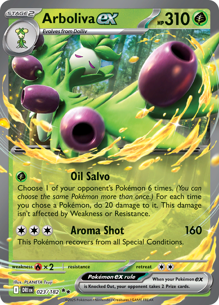 23/182 [DRI] Arboliva ex - Double Rare