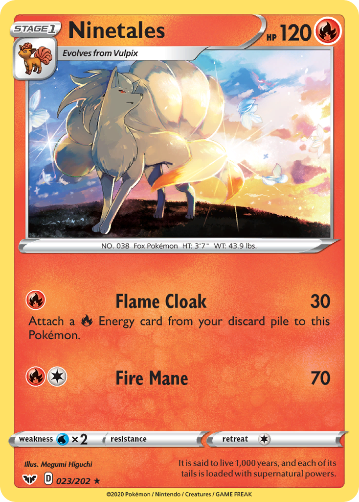 23/202 [SSH] Ninetales - Rare
