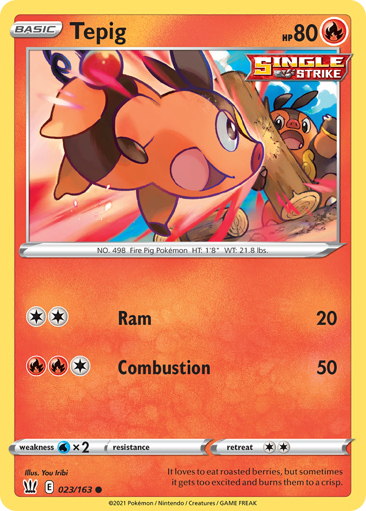 23/163 [BST] Tepig - Common