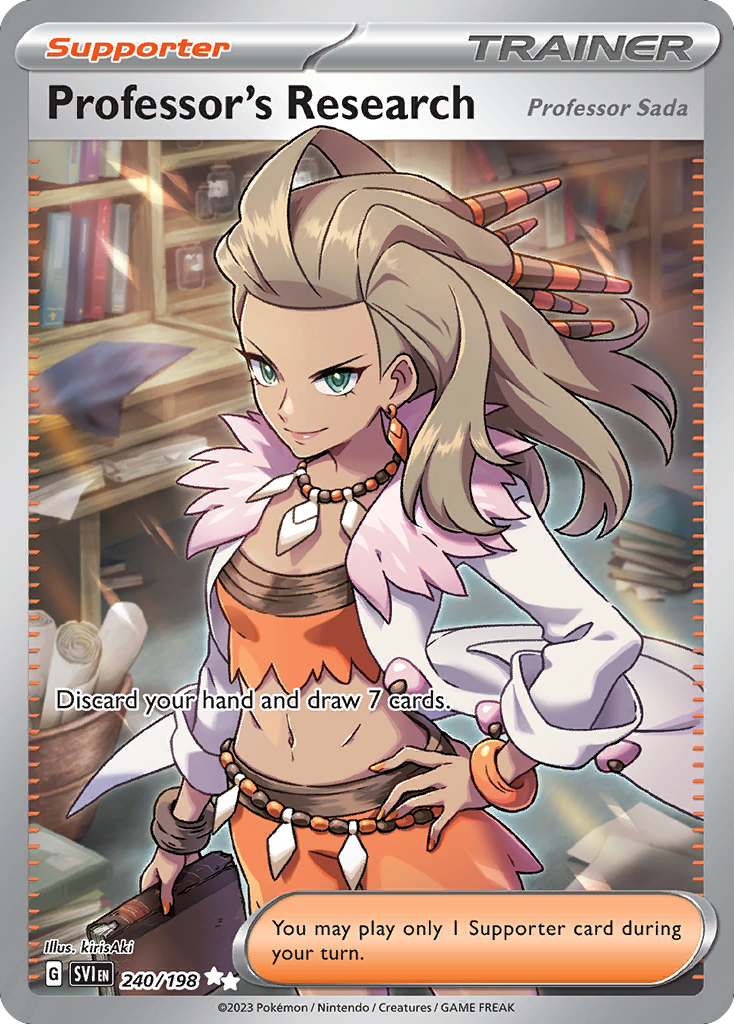 240/198 [SV1] Professor's Research (Professor Sada) - Ultra Rare