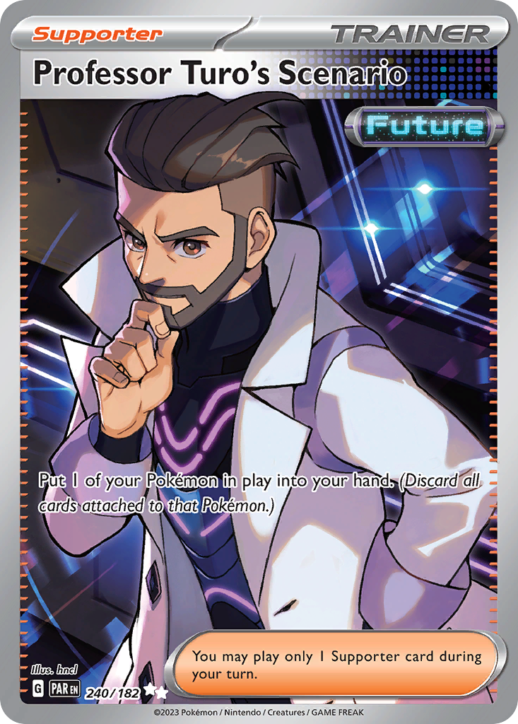 240/182 [SV4] Professor Turo's Scenario - Ultra Rare