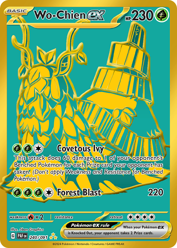 240/91 [SV4PT5] Wo-Chien ex - Hyper Rare