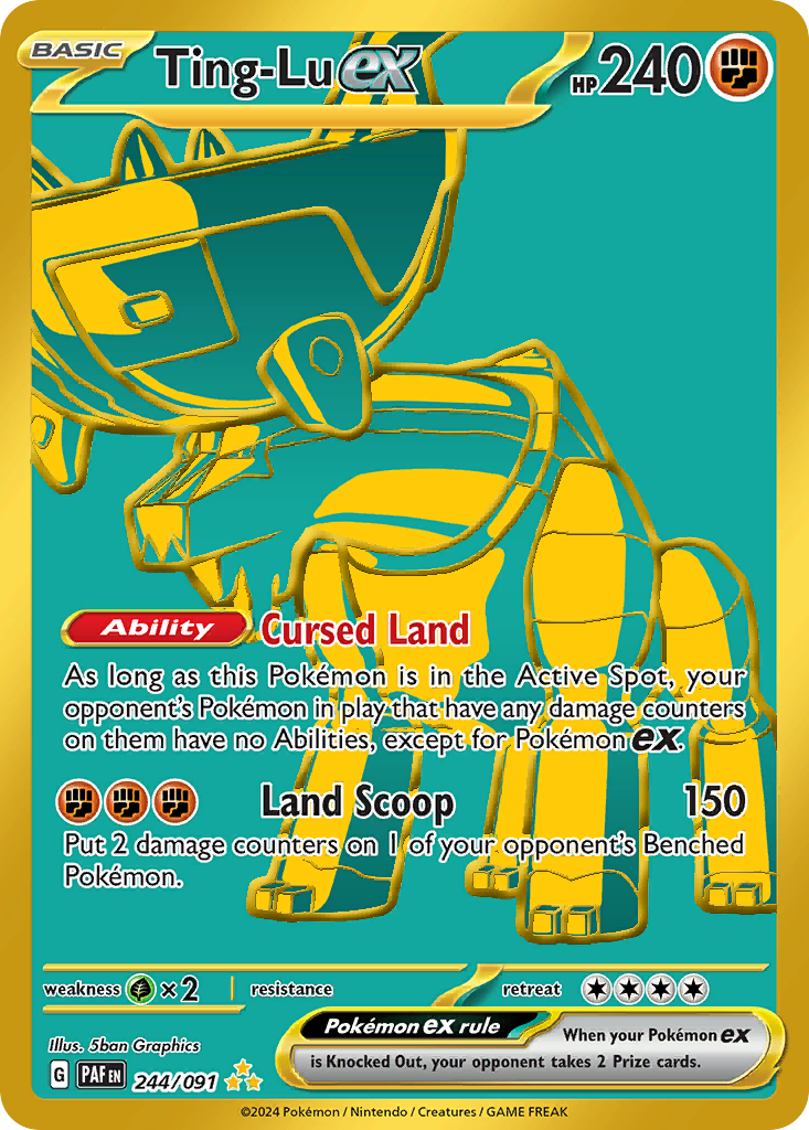 244/91 [SV4PT5] Ting-Lu ex - Hyper Rare