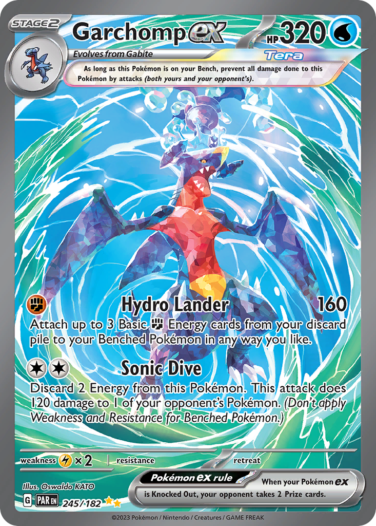 245/182 [SV4] Garchomp ex - Special Illustration Rare
