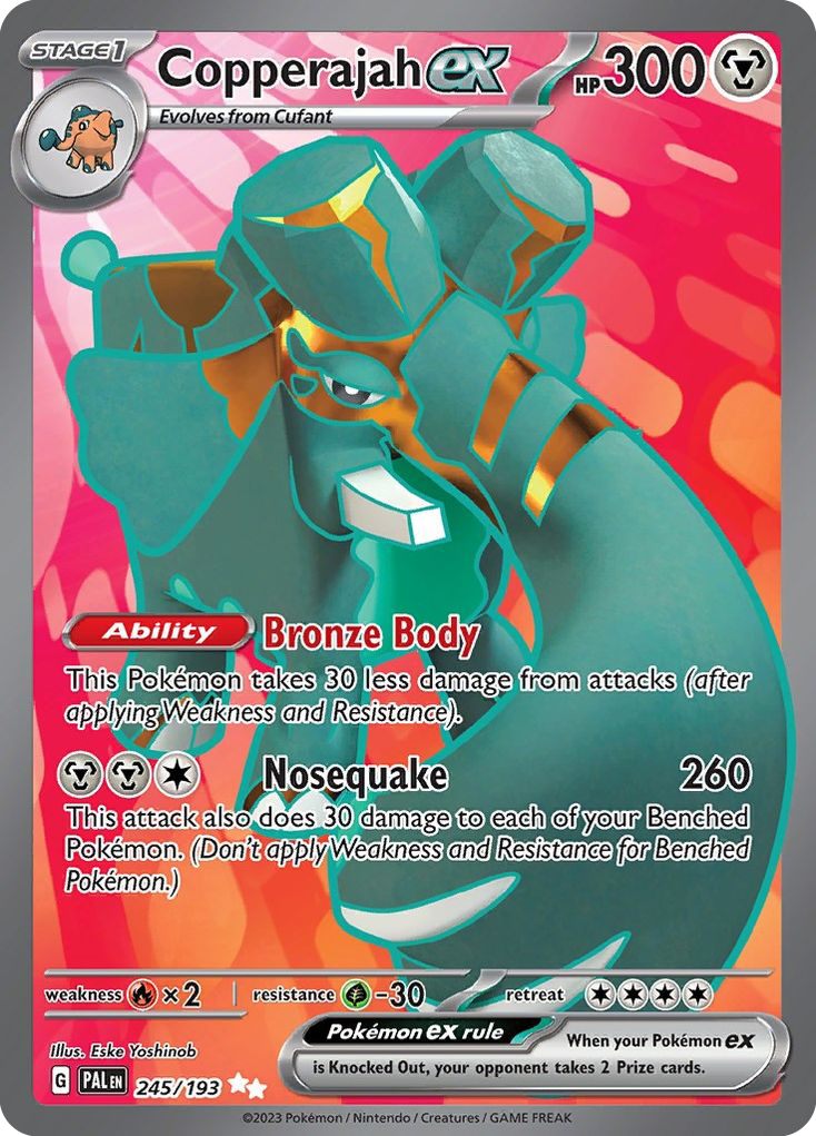 245/193 [SV2] Copperajah ex - Ultra Rare