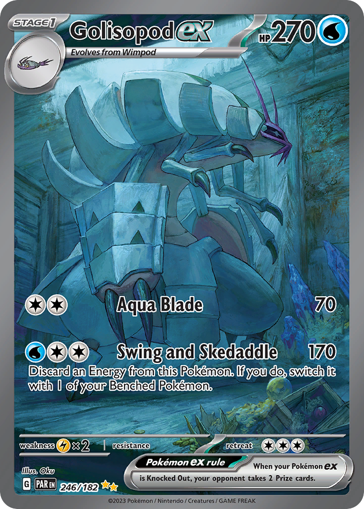 246/182 [SV4] Golisopod ex - Special Illustration Rare