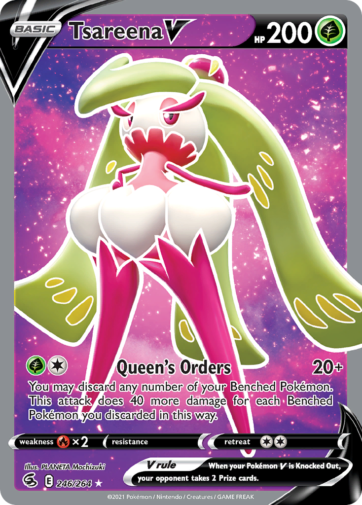 246/264 [FST] Tsareena V - Rare Ultra