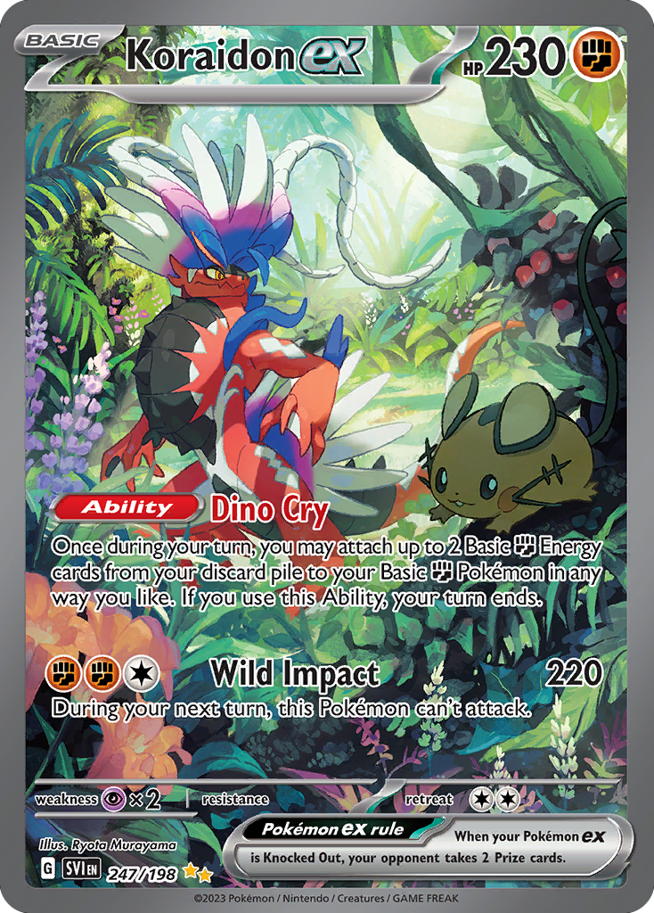 247/198 [SV1] Koraidon ex - Special Illustration Rare