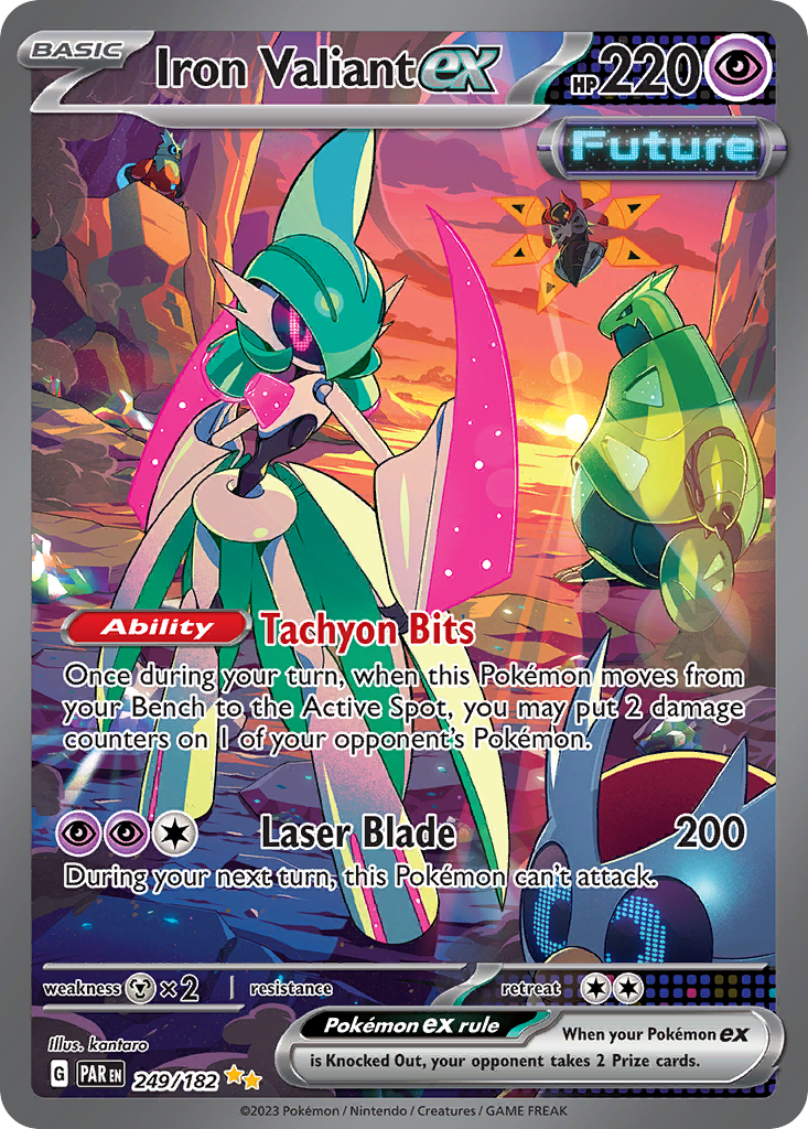 249/182 [SV4] Iron Valiant ex - Special Illustration Rare