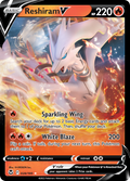 24/195 [SIT] Reshiram V - Rare Holo V