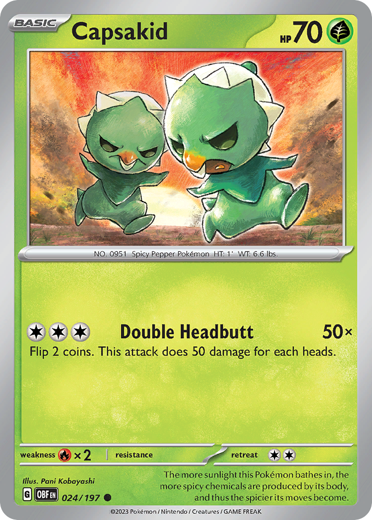 24/197 [SV3] Capsakid - Common
