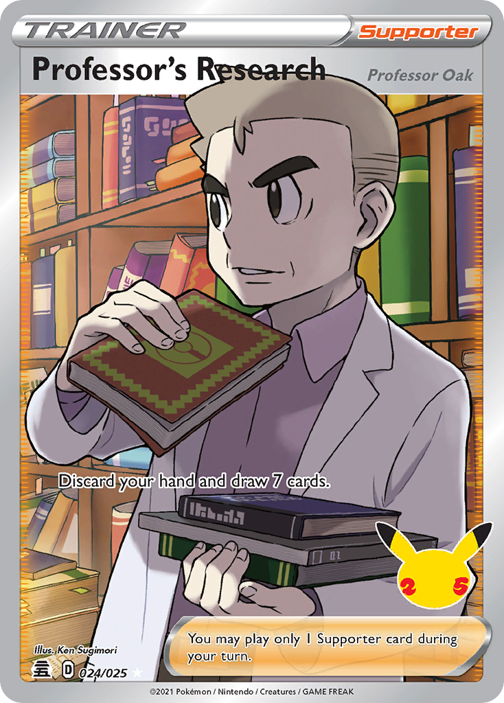 24/25 [CEL] Professor's Research (Professor Oak) - Rare Ultra