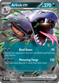 24/165 [SV3PT5] Arbok ex - Double Rare