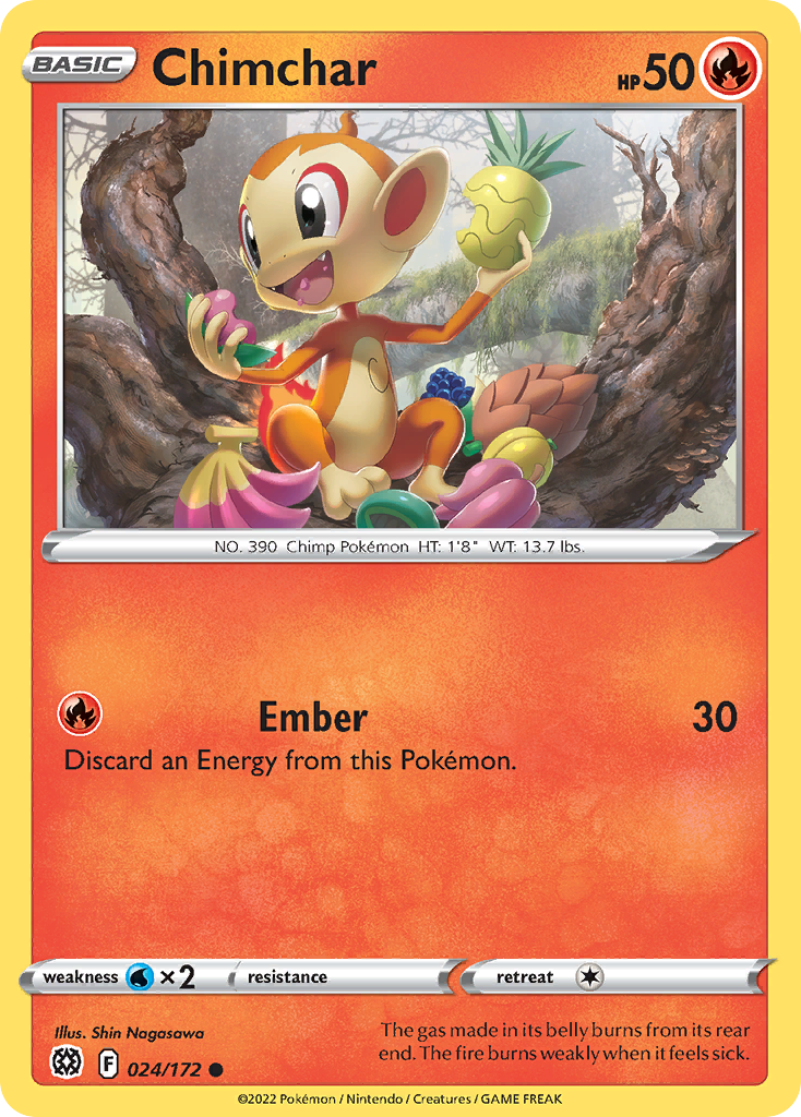 24/172 [BRS] Chimchar - Common
